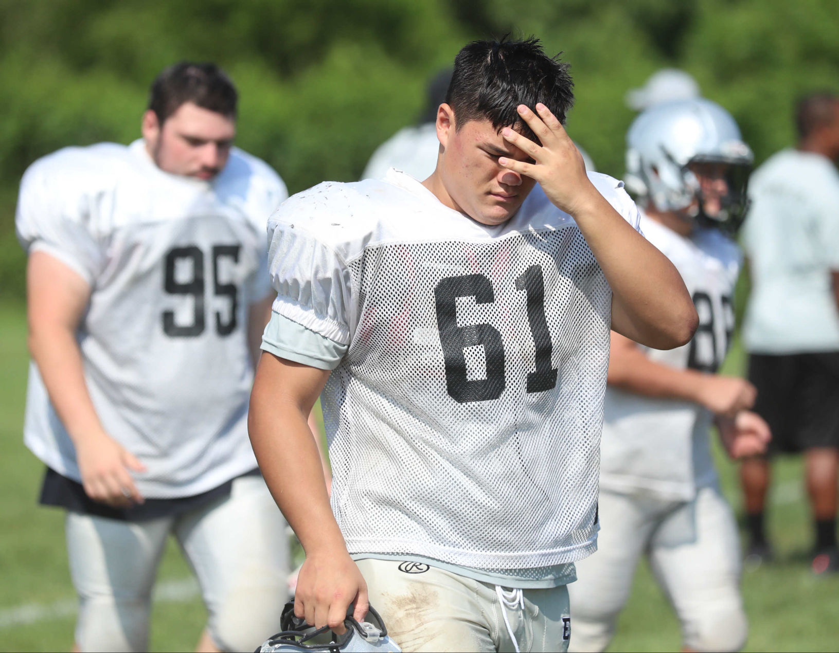 Egg Harbor Township Football practice